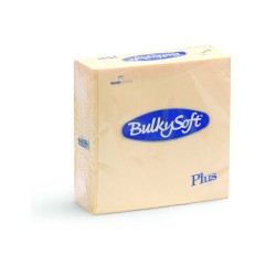 1680 SERVIETTES POINT A POINT 38X38 IVOIRES