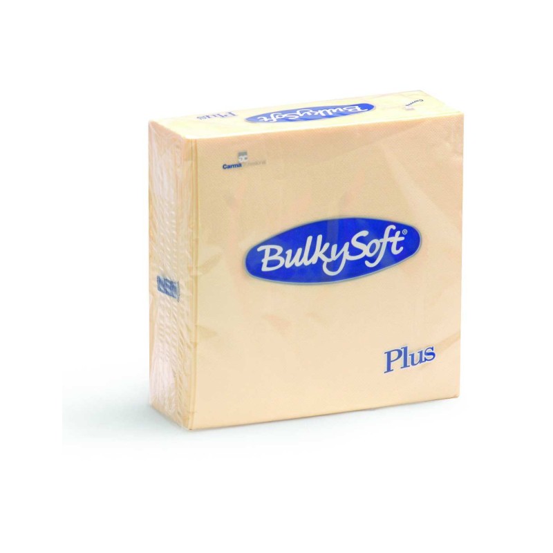 1680 SERVIETTES POINT A POINT 38X38 IVOIRES