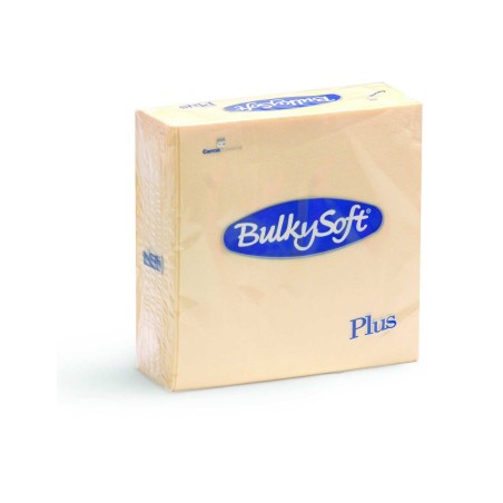 1680 SERVIETTES POINT A POINT 38X38 IVOIRES