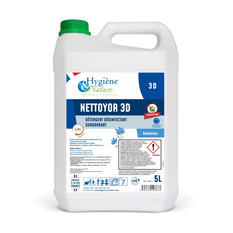 NETTOYOR 3D AMBIANCE BIDON 5L