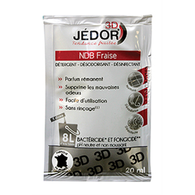 250 dosettes JEDOR- Parfum fraise