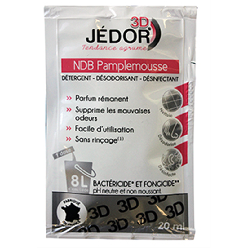 250 dosettes JEDOR- Parfum pamplemousse