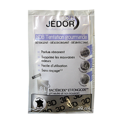 250 dosettes JEDOR- Parfum tentation gourmande