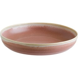-50% -ASSIETTE CREUSE FORME COUPE PINK POTT BOWL 22 CM