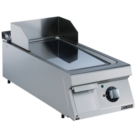 FRY TOP ELECTRIQUE PLAQUE LISSE CHROMEE 400 MM