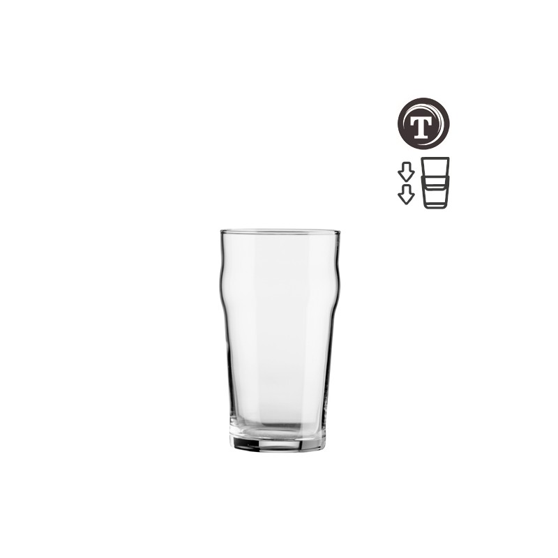 12 GOBELETS T-NONIC 57 CL