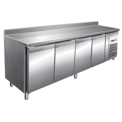 TABLE POSITIVE 4 PORTES AVEC DOSSERET