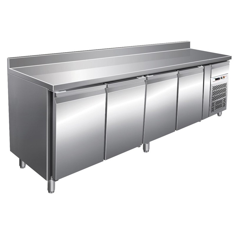 TABLE POSITIVE 4 PORTES AVEC DOSSERET