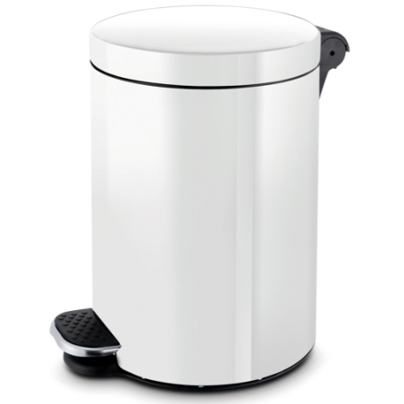 POUBELLE PEDALE METAL 20L LAQUEE