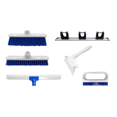 KIT BROSSE ALIMENTAIRE BLEU 6 ARTICLES