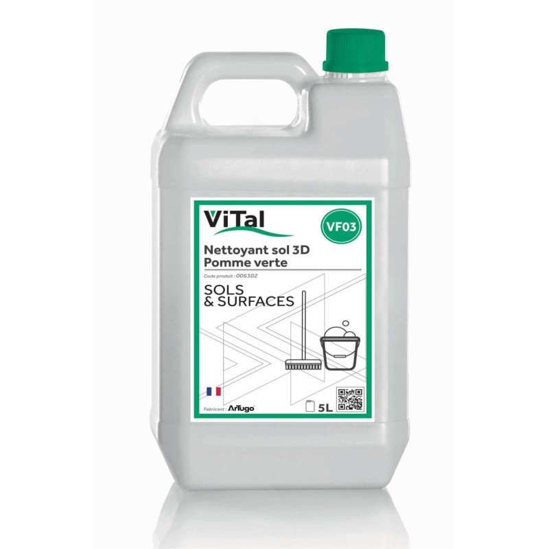Vital sol 3D pomme verte 5L