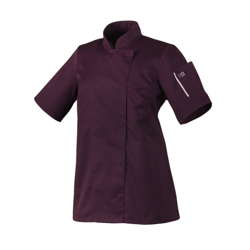 VESTE UNERA MANCHE COURTE  PRUNE / T5