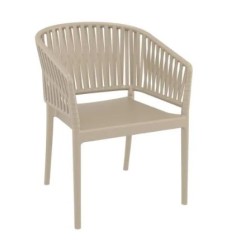 FAUTEUIL PORTOFINO TAUPE