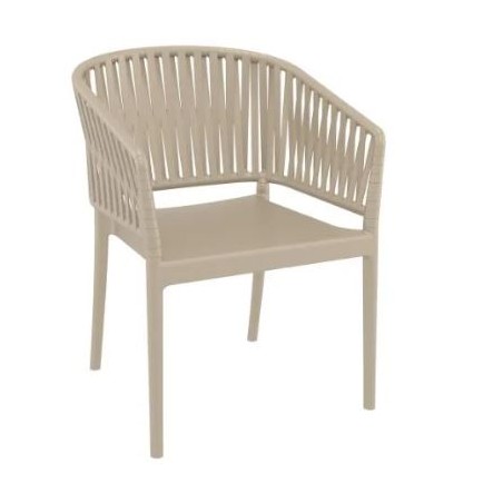 FAUTEUIL PORTOFINO TAUPE