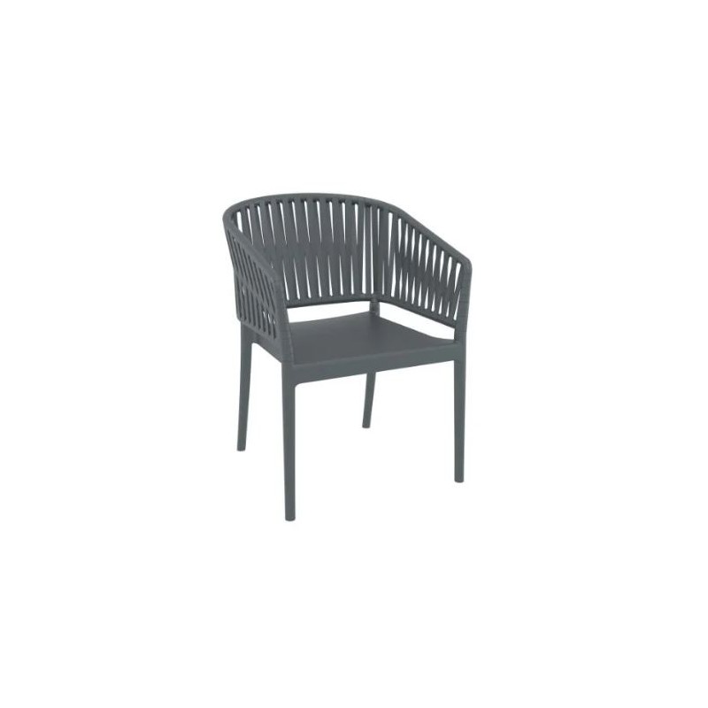 FAUTEUIL PORTOFINO DARK GREY