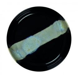 SALAD BOWL 20 CM CIRCE NOIR & NACRE