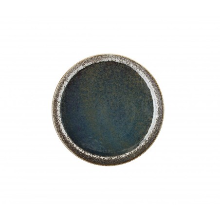 6 ASSIETTES A DESSERTS 21CM BLOOM BLUE AND BROWN