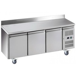 TABLE REFRIGEREE 3 PORTES GN 1/1 ADOSSEE