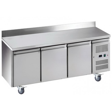 TABLE REFRIGEREE 3 PORTES GN 1/1 ADOSSEE