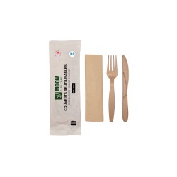 160 KITS COUVERTS 3 EN 1