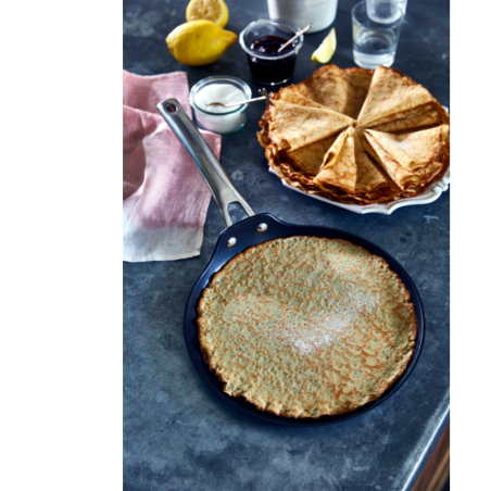 CREPIERE 28 CM ALU FORGE BLACK EDITION CERAMIQUE