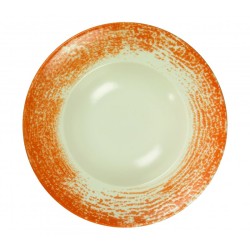 6 ASSIETTES A PATES 27 CM PAN ORANGE