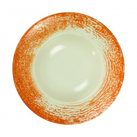 6 ASSIETTES A PATES 27 CM PAN ORANGE