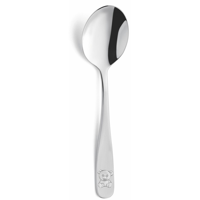 6 CUILLERES ENFANT BEAR AMEFA