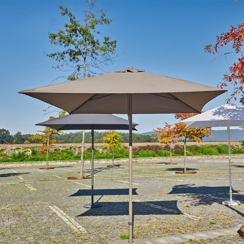 PARASOL EOLO  TOILE TAUPE