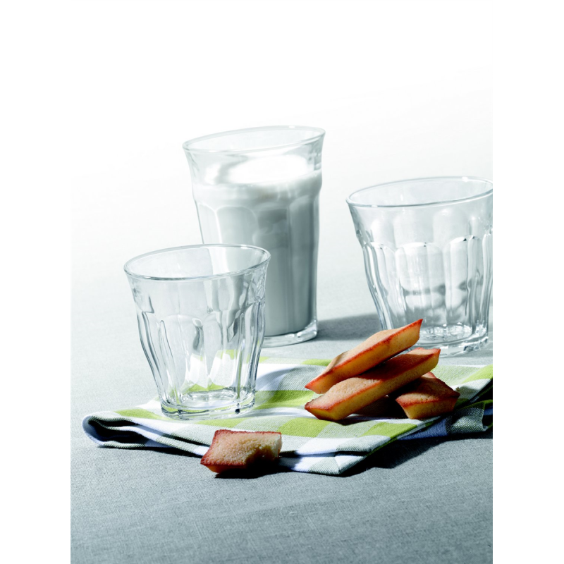 72 VERRES PICARDIE TRANSPARENTS 13CL