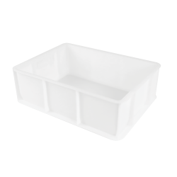 DEMI BAC A PATONS 400 X 300 X 130 MM - BLANC-12L