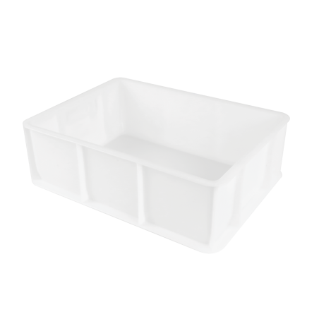 DEMI BAC A PATONS 400 X 300 X 130 MM - BLANC-12L