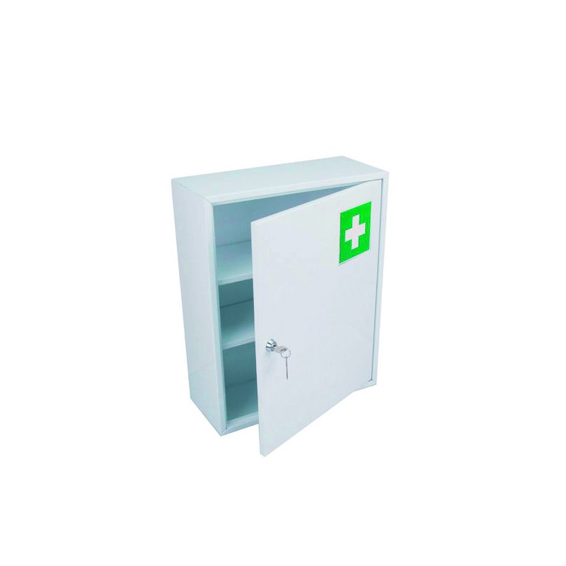 ARMOIRE A PHARMACIE 1PORTE METAL BLANCHE