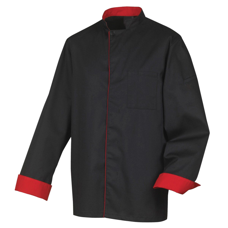 VESTE MIXTE BOKO ML NOIR GAR ROUGE / T0