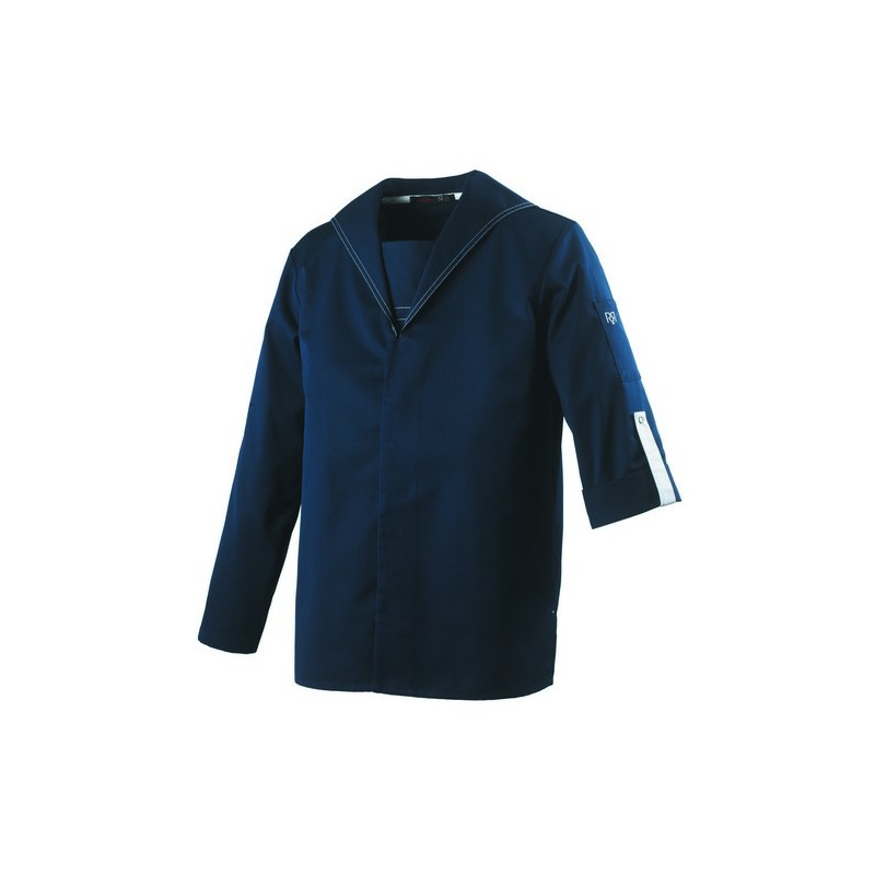 VESTE MIXTE BATO ML  MARINE GAR BLANC / T6