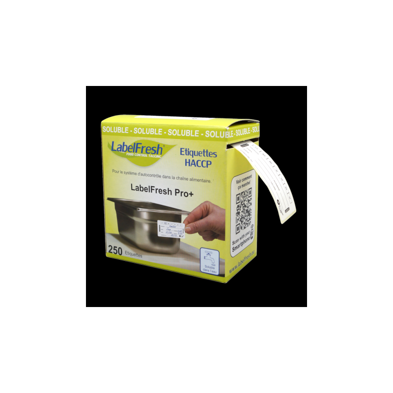 Étiquettes LabelFresh Hydrosoluble