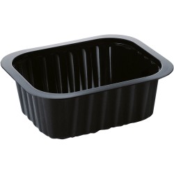 300 BARQUETTES ACCOMPAGNEMENTS 138X114X53 NOIRES