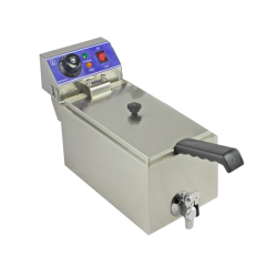 Friteuse à poser avec robinet 6L