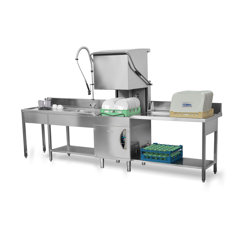 Lave vaisselle à capot 015/24L-dy