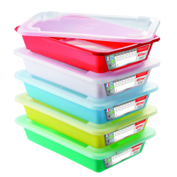 Lot de 5 bacs de prélèvement 3L