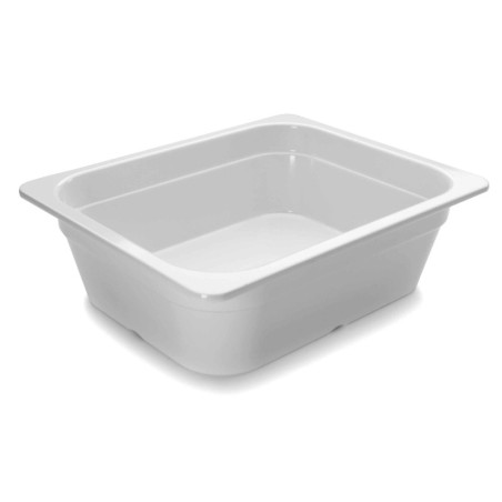 BAC GN1/2 MELAMINE BLANC
