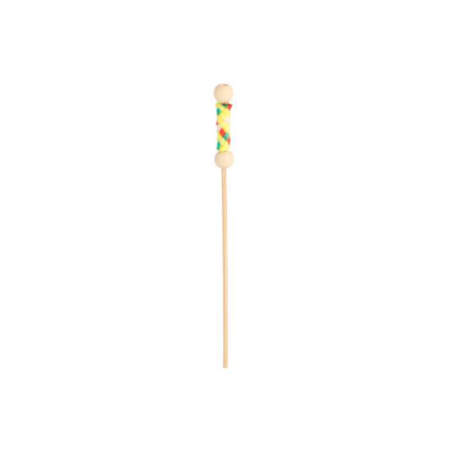 100 PIQUES PERLE 12 CM NATUREL BAMBOU