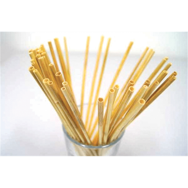 Boîte de 150 pailles roseau 6 mm x 200 mm