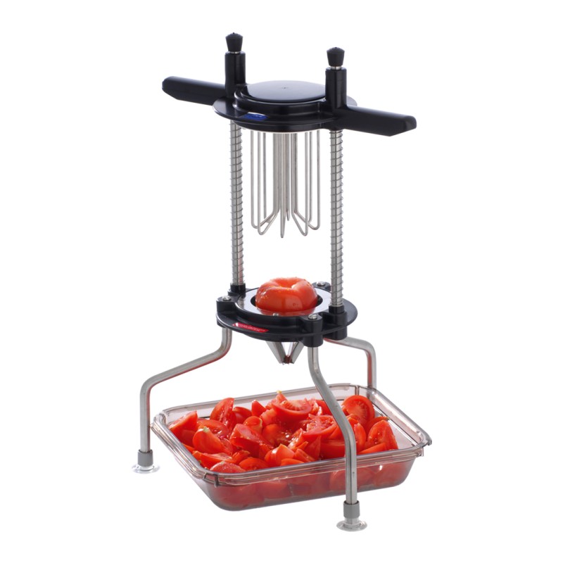 Coupe-tomates inox 6 quartiers