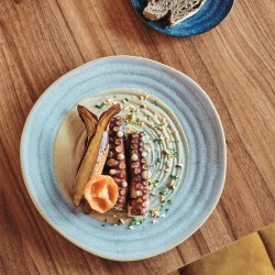 12 ASSIETTES PLATES 28CM MOONSTONE