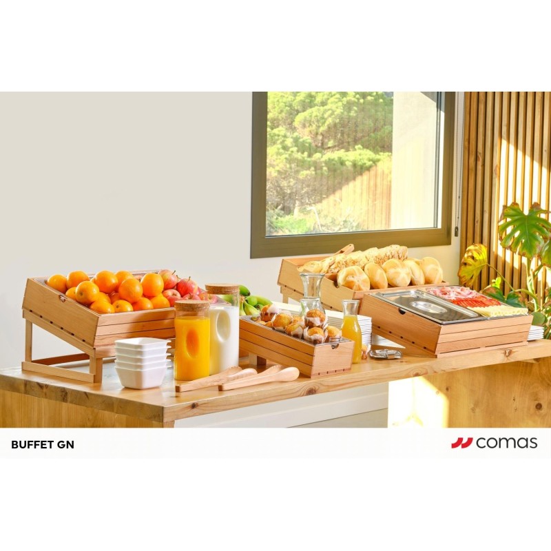 CAISSE EN BOIS DE HETRE ALIMENTAIRE