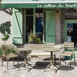 FAUTEUIL PARIS TAUPE