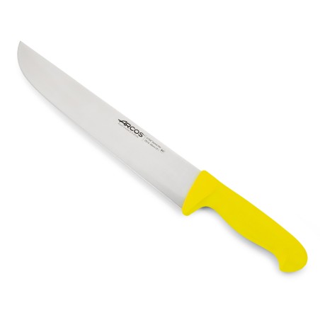 Couteau de boucher 30 cm-jaune