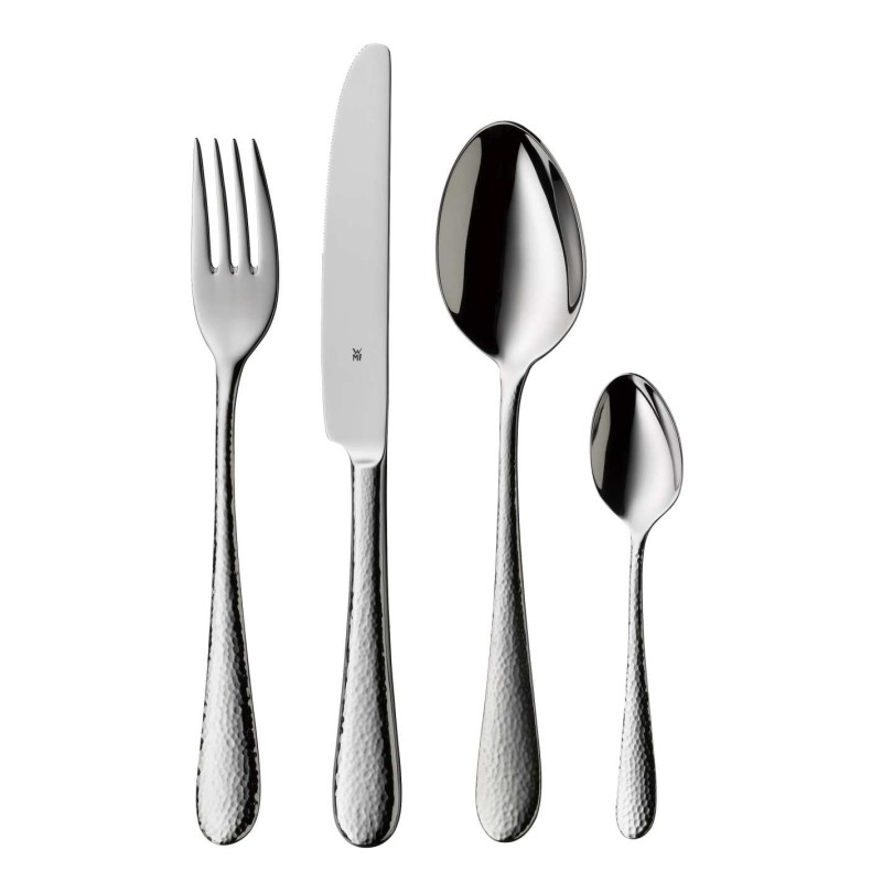 Fourchettes à dessert Signum martelé