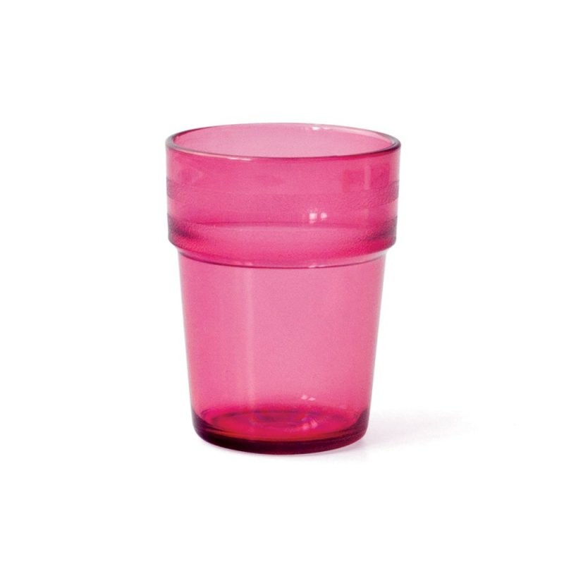 GOBELET COPOLYESTER  20CL  ROUGE GRENADINE